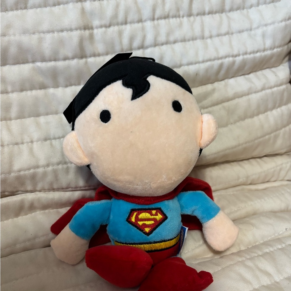 DC Comics Plush Superman Toy - Blue, Red, Black